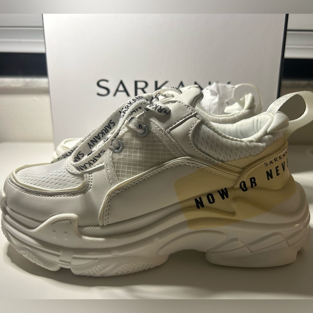 SARKANY MARM WHITE NEW SNEAKERS